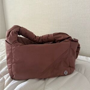 Lululemon Athletica Shoulder Bag Mauve Color